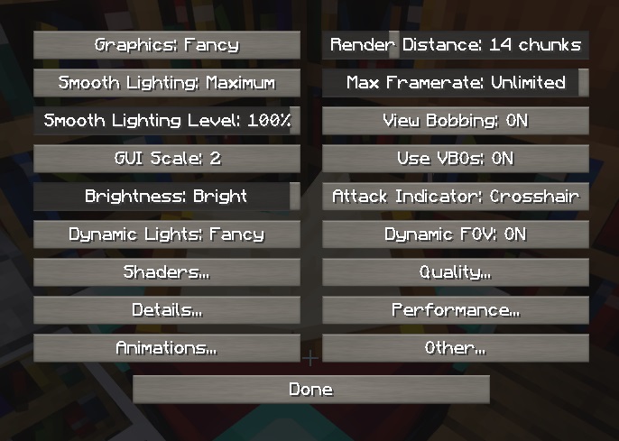 options