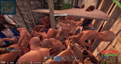 Pile of bodies