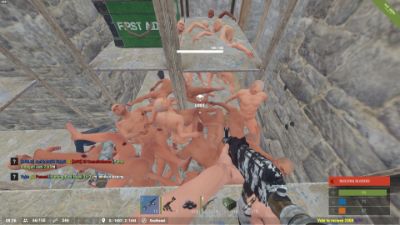 Pile of bodies